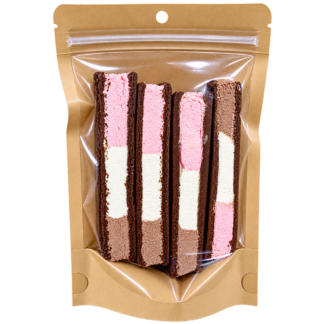 Neapolitan Ice Cream Sandwiches