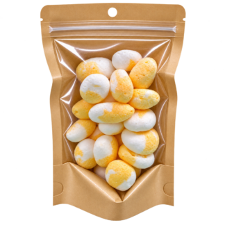 Orange Cream Salty Taffy Puffs